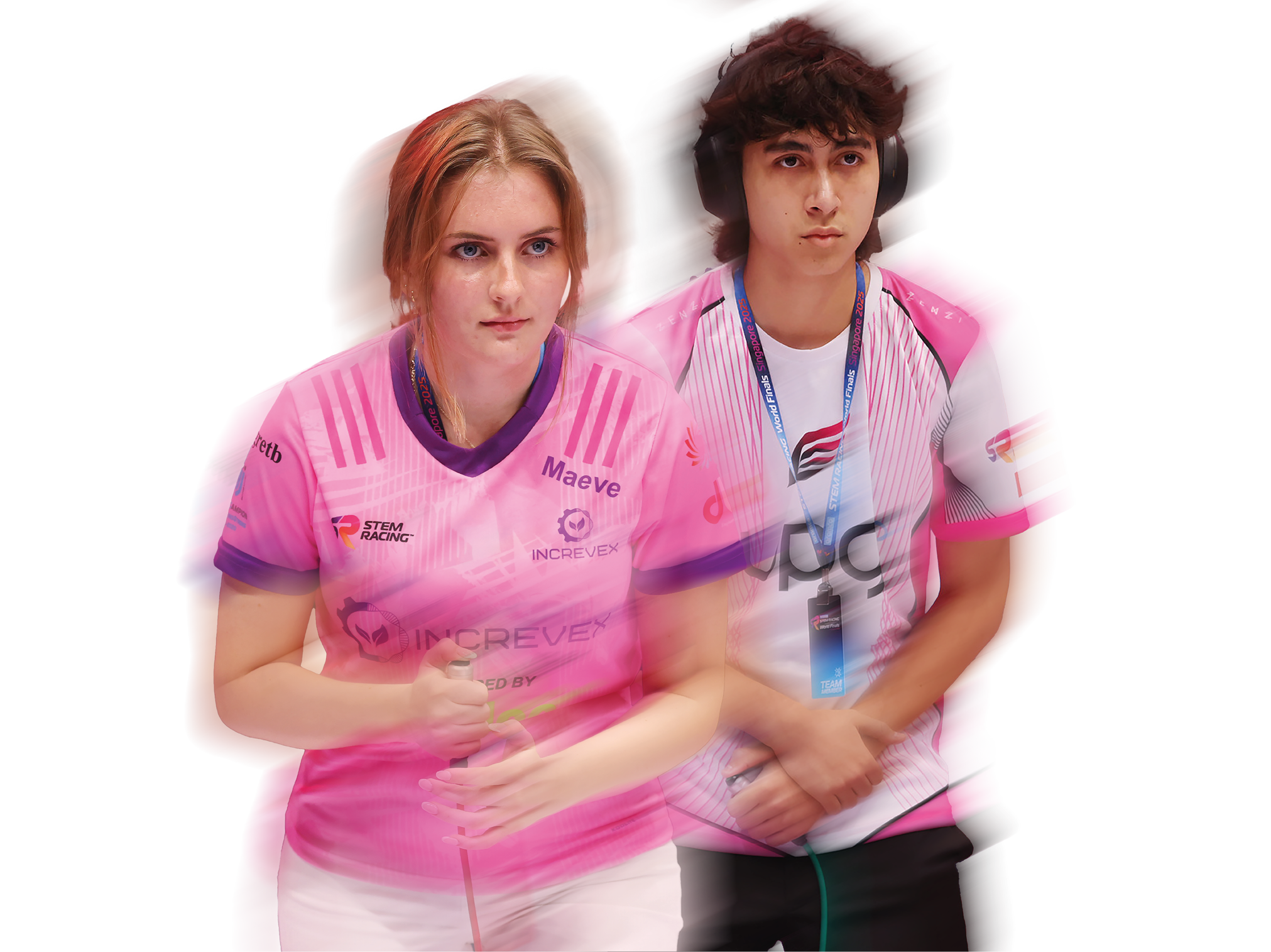 STEM Racing öğrencileri